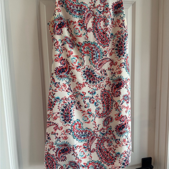 Talbots Dresses & Skirts - Talbots Multicolor Paisley Sleeveless Dress